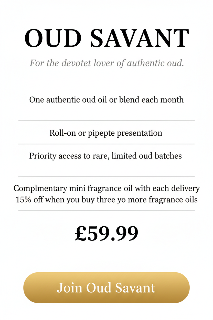Oud Savant Membership Card